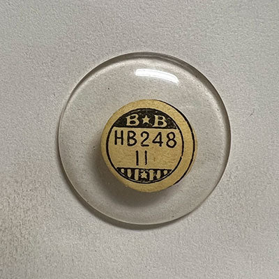 ROUND : GLASS : HIGH DOME - 24.8mm