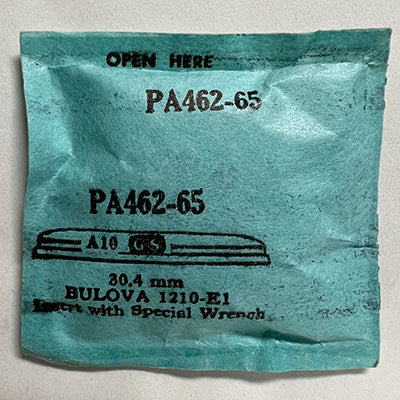 BULOVA : 1210-E1 - Round 30.4mm PA462-65