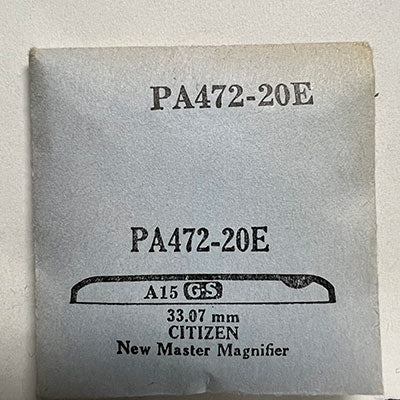 CITIZEN : NEW MASTER - Round 33.07mm PA472-20E