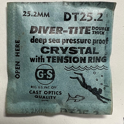 DIVER WITH TENSION RING - Round 25.2mm