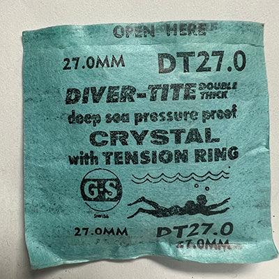 DIVER WITH TENSION RING - Round 27.0mm