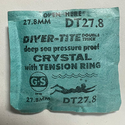 DIVER WITH TENSION RING - Round 27.8mm