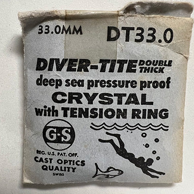 DIVER WITH TENSION RING - Round 33.0mm