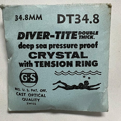 DIVER WITH TENSION RING - Round 34.8mm