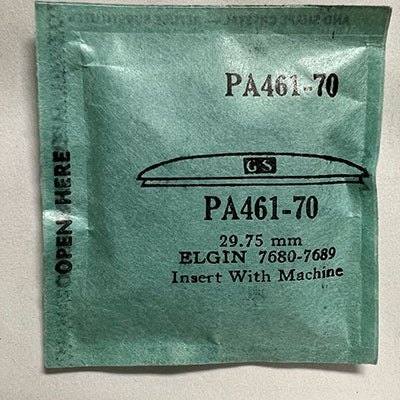ELGIN : 7680-7689 - Round 29.75mm PA461-70
