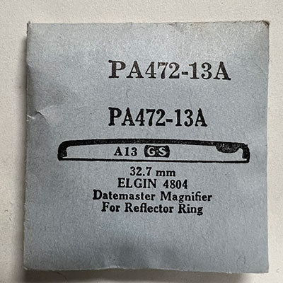 ELGIN : 4804 DATEMASTER - Round 32.7mm PA472-13A