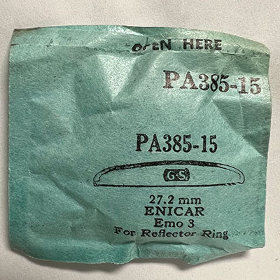 ENICAR : EMO3 - Round 27.2mm PA385-15