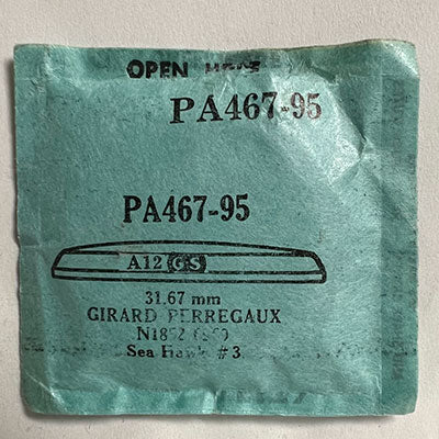 GIRARD PERREGAUX : N1852 6969 - Round 31.67mm PA467-95