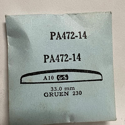 GRUEN : 230 - Round 33.0mm PA472-14