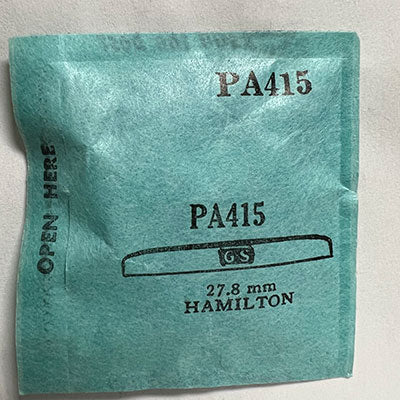 HAMILTON - Round 27.8mm PA415