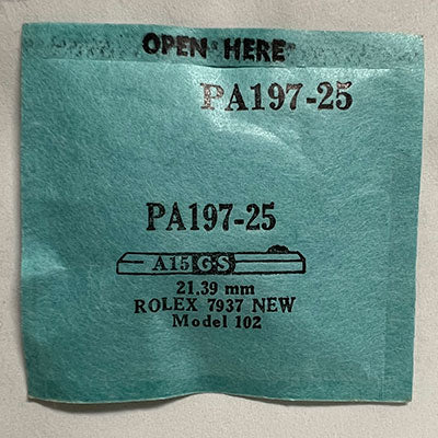 ROLEX : MULTIPLE MODELS - Round 21.39mm PA197-25
