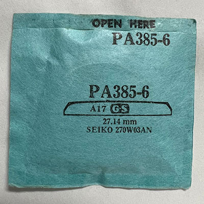 SEIKO : 270W03AN - Round 27.14mm PA385-6