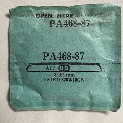 SEIKO : 320W10GN - Round 32.02mm PA468-87
