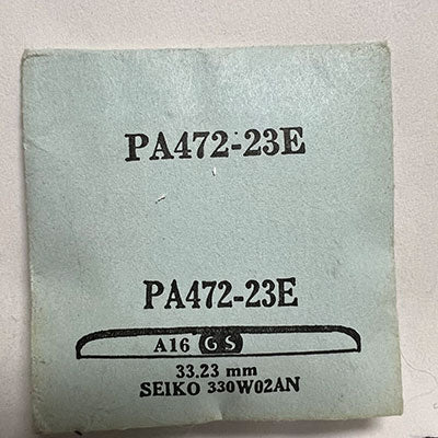SEIKO : 330W02AN - Round 33.23mm PA472-23E