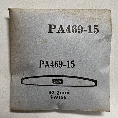 SWISS - Round 32.2mm PA469-15