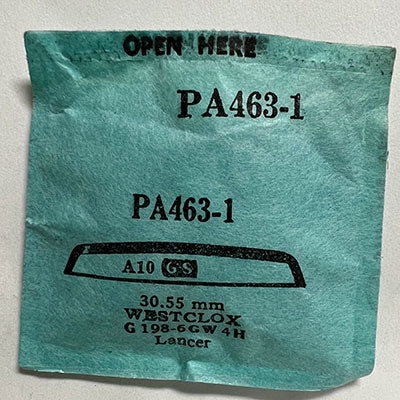 WESTCLOX : G198 6GW 4H & LANCER - Round 30.55mm PA463-1