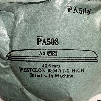 WESTCLOX : 0804-7T-2 HIGH - Round 42.6mm PA508
