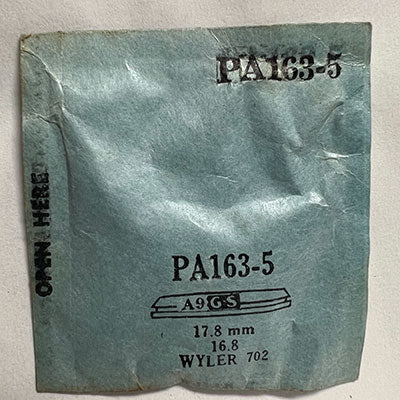 WYLER : 702 - Round 17.8mm PA163-5