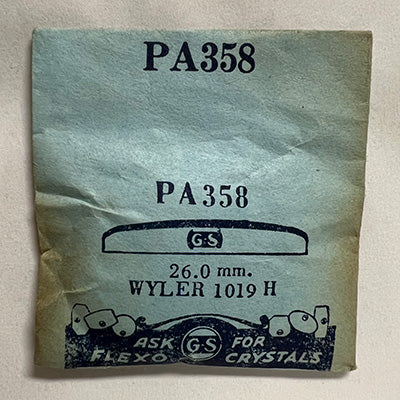 WYLER : 1019H - Round 26.0mm PA358