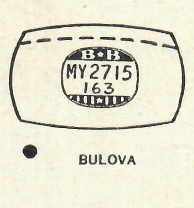 BULOVA - Cushion 27.1mm x 16.3mm