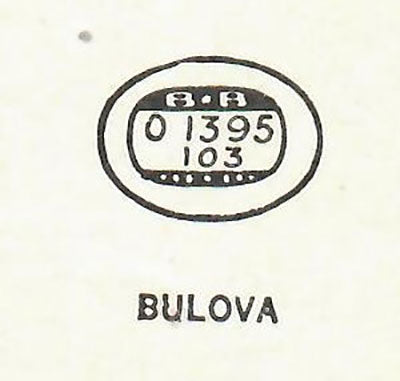 BULOVA - Oval 13.9mm x 10.3mm