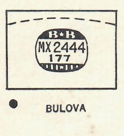 BULOVA - Rectangle 24.4mm x 17.7mm