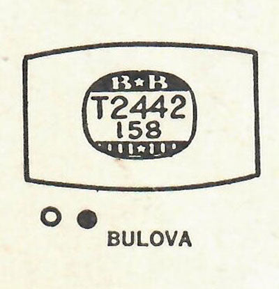 BULOVA - Tonneau 24.4mm x 15.8mm DUREX