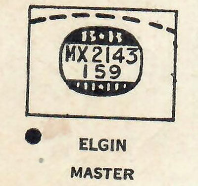 ELGIN - Rectangle 21.4mm x 15.9mm