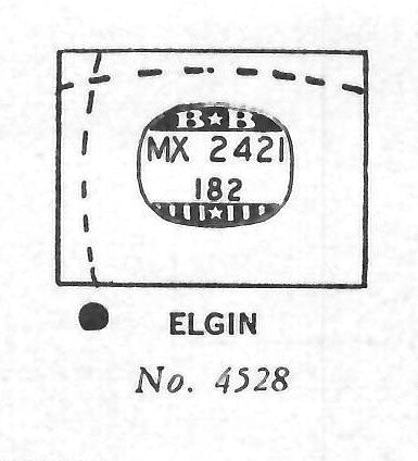 ELGIN : MANSFIELD (AND OTHERS) - Rectangle 24.1mm x 18.2mm DUREX