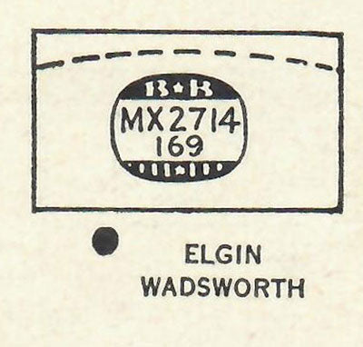 ELGIN - Rectangle 27.1mm x 16.9mm DUREX