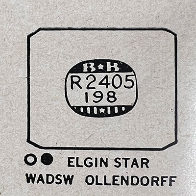ELGIN - Rectangle w/Cut Corners 24.0mm x 19.8mm