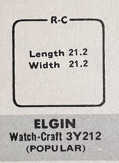 ELGIN - Square w/Cut Corners 21.2mm x 21.2mm ROCK-CRAFT