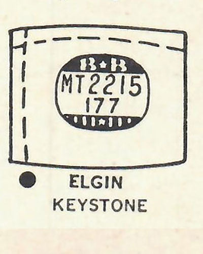 ELGIN : MULTIPLE MODELS - Tonneau 22.1mm x 17.7mm DUREX