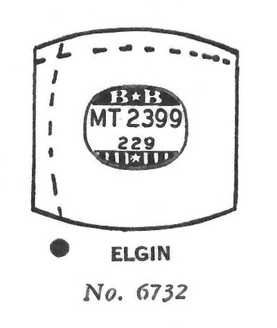 ELGIN : MULTIPLE MODELS - Tonneau 23.9mm x 22.9mm