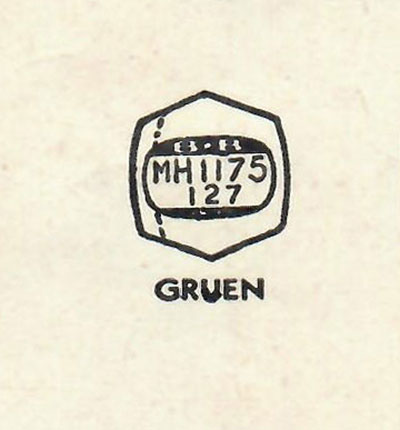GRUEN : MULTIPLE MODELS - Hexagon 11.7mm x 12.7mm