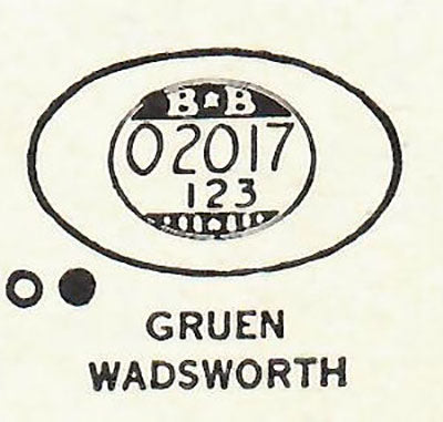 GRUEN - Oval 20.1mm x 12.3mm