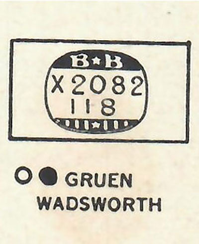 GRUEN - Rectangle 20.8mm x 11.8mm