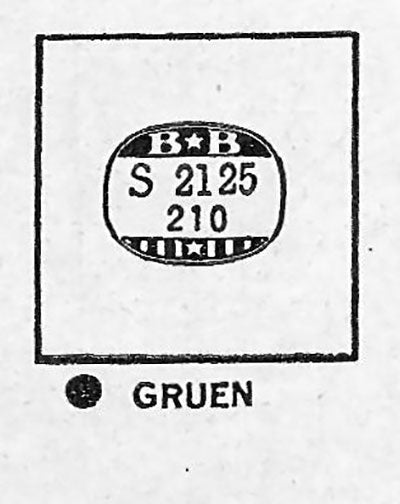 GRUEN : MULTIPLE MODELS - Square 21.2mm x 21.0mm DUREX
