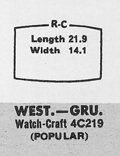 GRUEN : 835/163 & BULOVA - Tonneau 21.9mm x 14.0mm