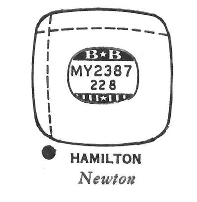 ELGIN & HAMILTON : MULTIPLE MODELS - Cushion w/Radius Corners 23.8mm x 22.8mm