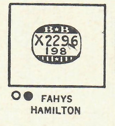 ELGIN : 5516A & 5516B AND HAMILTON - Rectangle 22.9mm x 19.8mm DUREX