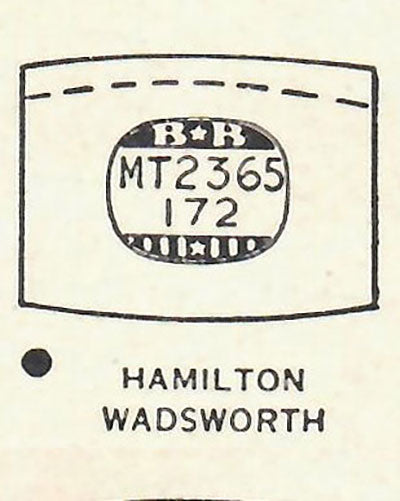 HAMILTON - Tonneau 23.6mm x 17.2mm