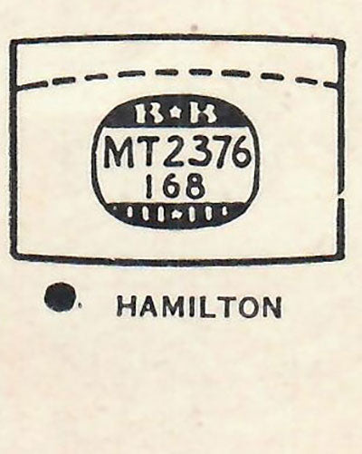 HAMILTON - Tonneau 23.7mm x 16.8mm