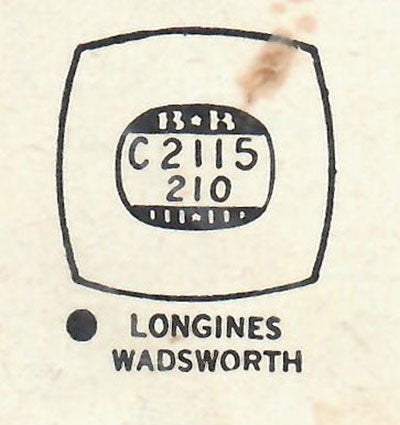 LONGINES - Cushion 21.1mm x 21.0mm DUREX