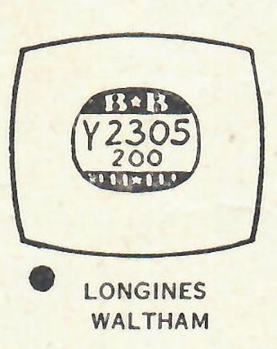 LONGINES & WALTHAM - Cushion 23.0mm x 20.0mm DUREX