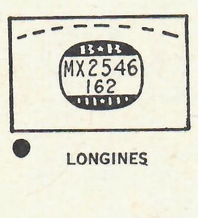 LONGINES - Rectangle 25.4mm x 16.2mm