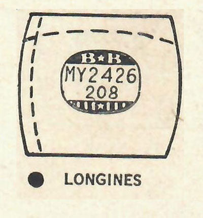 LONGINES : PARSON - Tonneau 24.2mm x 20.8mm DUREX