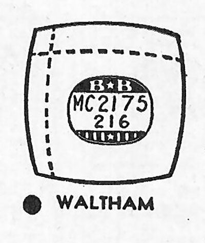 WALTHAM : MULTIPLE MODELS - Cushion 21.7mm x 21.6mm DUREX