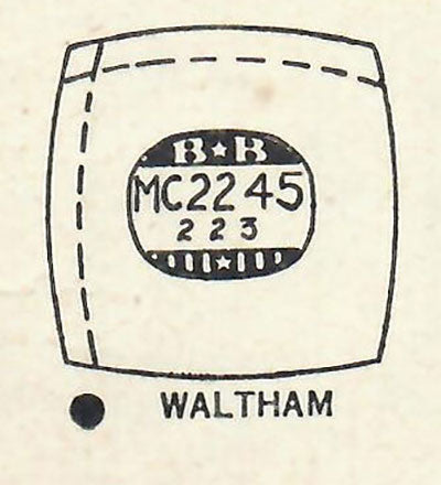 WALTHAM : MULTIPLE MODELS - Cushion 22.4mm x 22.3mm DUREX