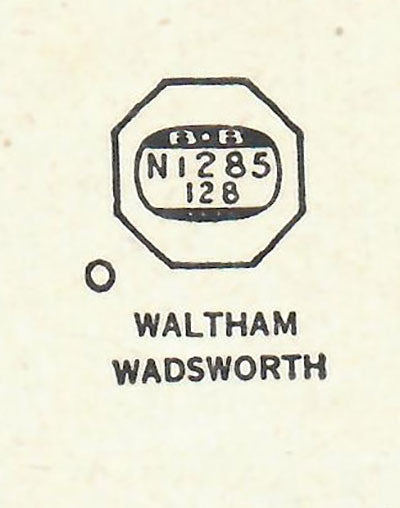 WALTHAM - Octagon 12.8mm x 12.8mm